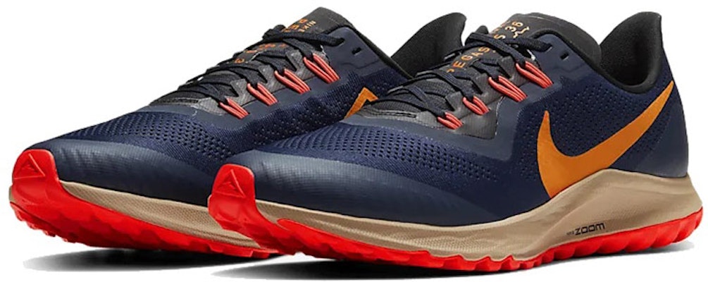Nike Air Zoom Pegasus 36 Trail 'Obsidian Crimson' AR5677-403 Lookbook Nike Air Zoom Pegasus 36 Trail 'Obsidian Crimson' AR5677-403