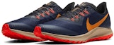 Lookbook Nike Air Zoom Pegasus 36 Trail 'Obsidian Crimson' Lelaki/Wanita AR5677-403