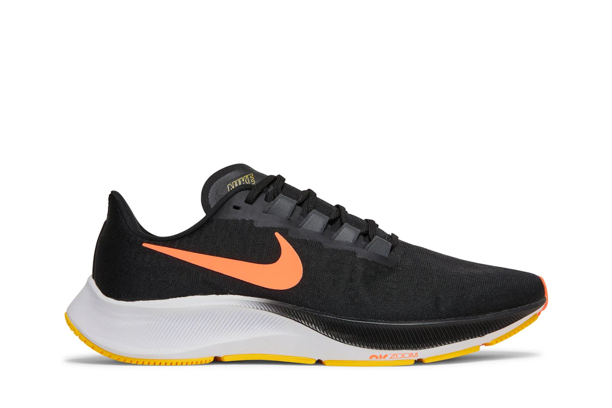 Nike Air Zoom Pegasus 37 'Black Bright Mango' BQ9646-010