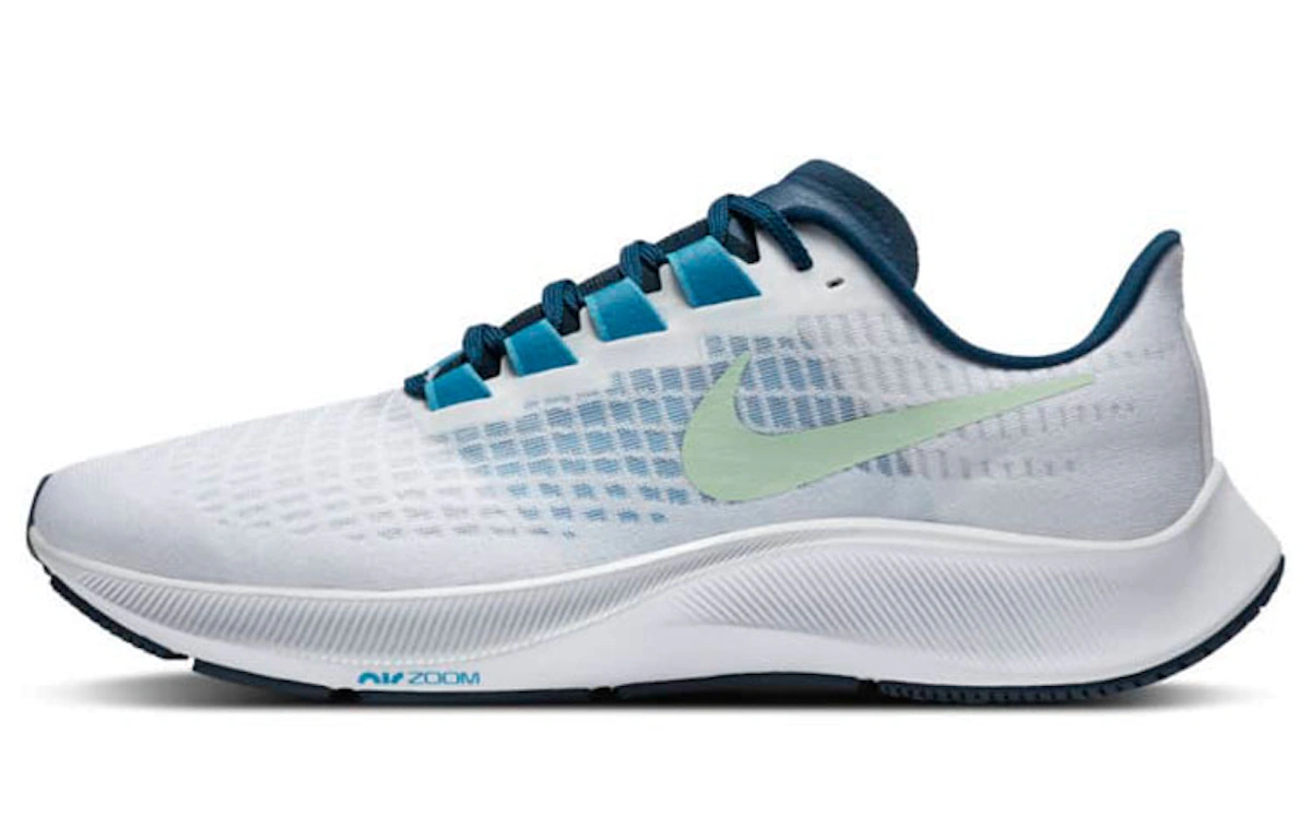 Nike Air Zoom Pegasus 37 'White Blue Cucumber' BQ9646-101
