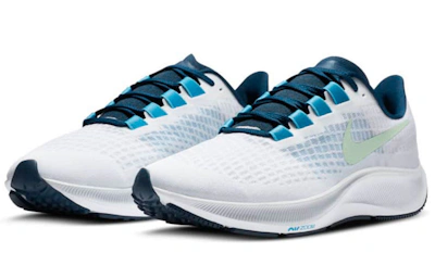 Nike Air Zoom Pegasus 37 'White Blue Cucumber' BQ9646-101