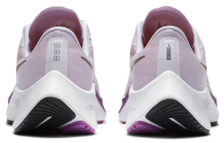 (Youth) Nike Air Zoom Pegasus 37 'White Orange Purple' 圖 5
