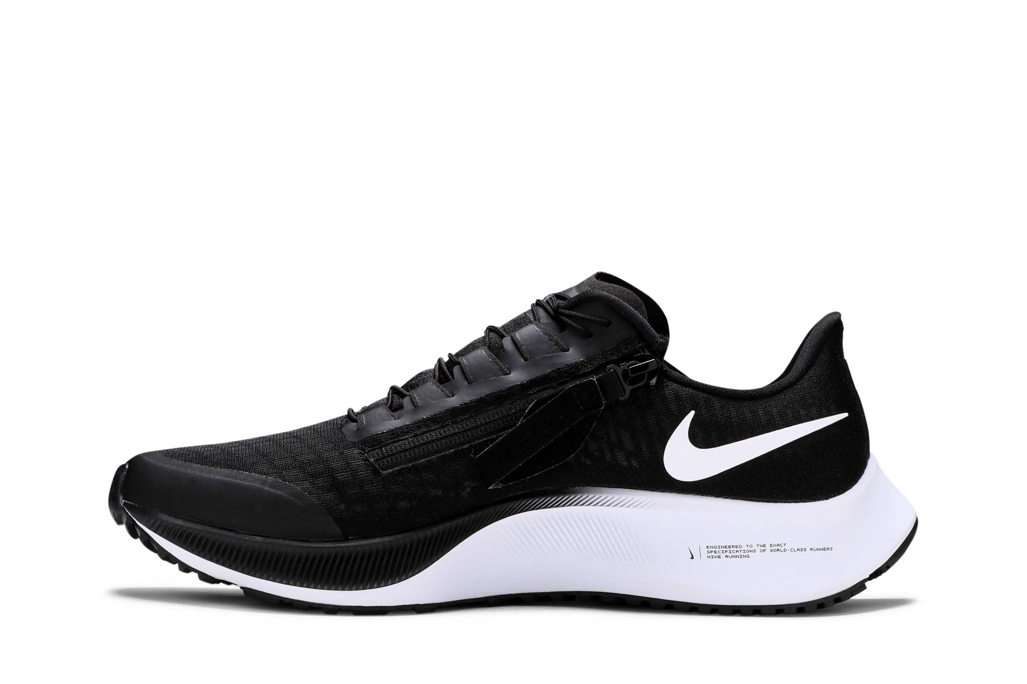 Lookbook Nike Air Zoom Pegasus 37 FlyEase 'Hitam Putih' CK8474-003