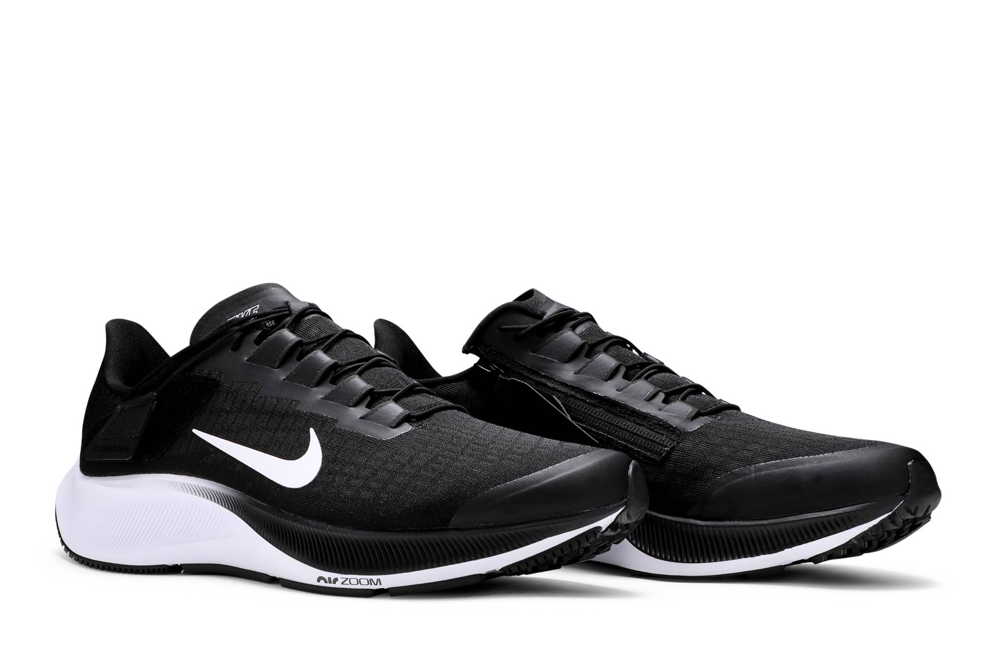 Cheap Nike Air Zoom Pegasus 37 FlyEase 'Hitam Putih' CK8474-003