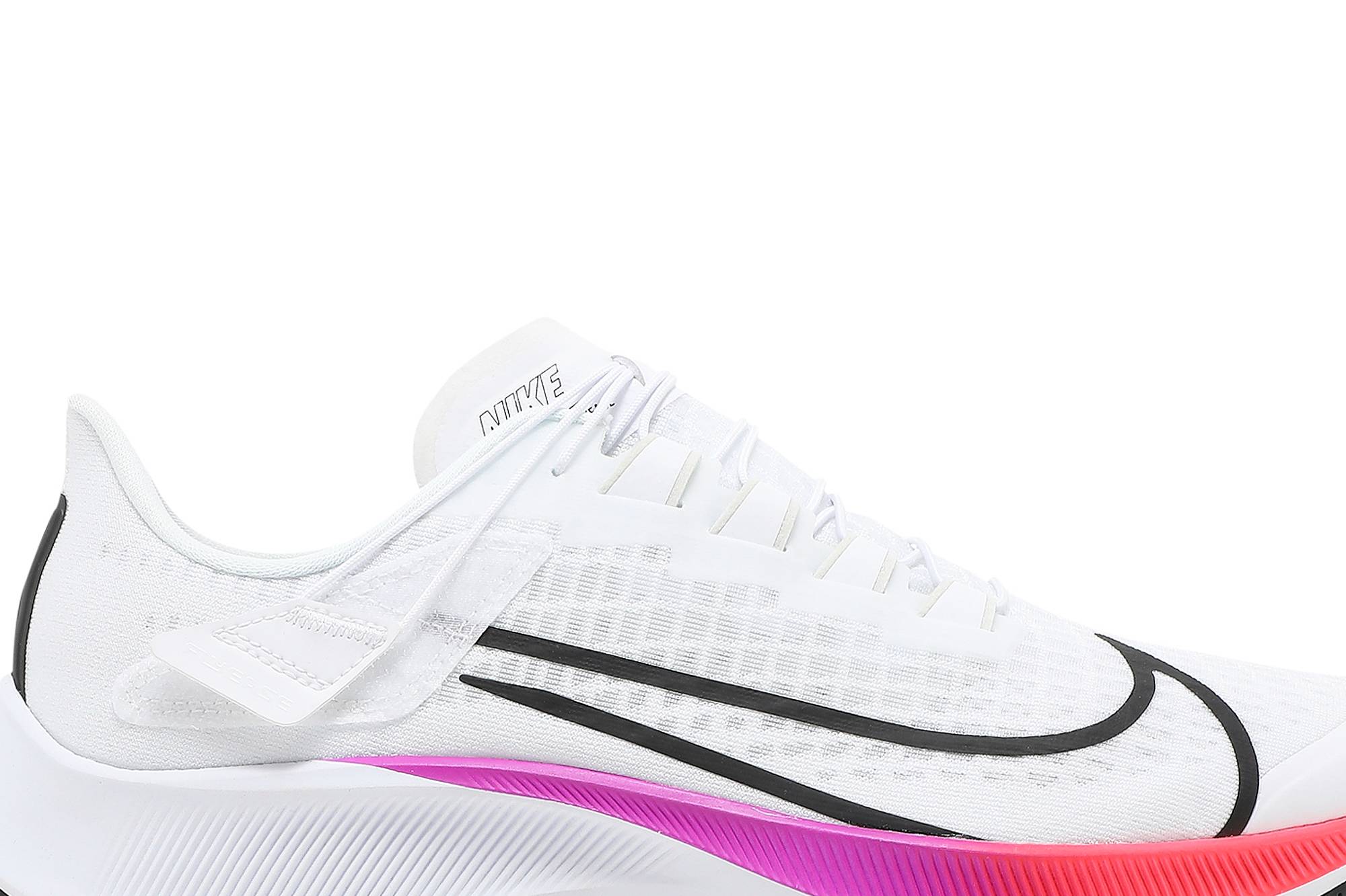 NIKE ZOOM PEGASUS 37 ホワイト/マルチカラー　数回着用 Amazon.co.jp: NIKE ナイキ ランニングシューズ 24.5cm W Air