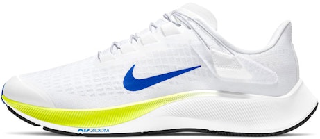 Nike Air Zoom Pegasus 37 FlyEase 'White Racer Blue Cyber' CK8474-102 Nike Air Zoom Pegasus 37 FlyEase 'White Racer Blue Cyber' CK8474-102
