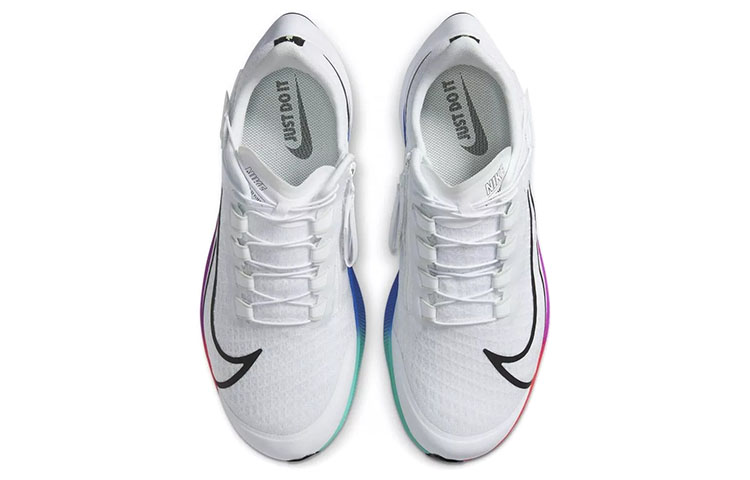 Nike Air Zoom Pegasus 37 FlyEase Extra Wide 'White Multi-Color' 圖 3