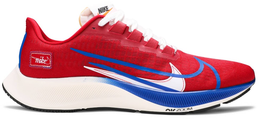 Nike Pegasus 37 透氣輕便 低筒 跑步鞋 男款 紅藍白 Buy Nike Pegasus 37 透氣輕便 低筒 跑步鞋 男款 紅藍白