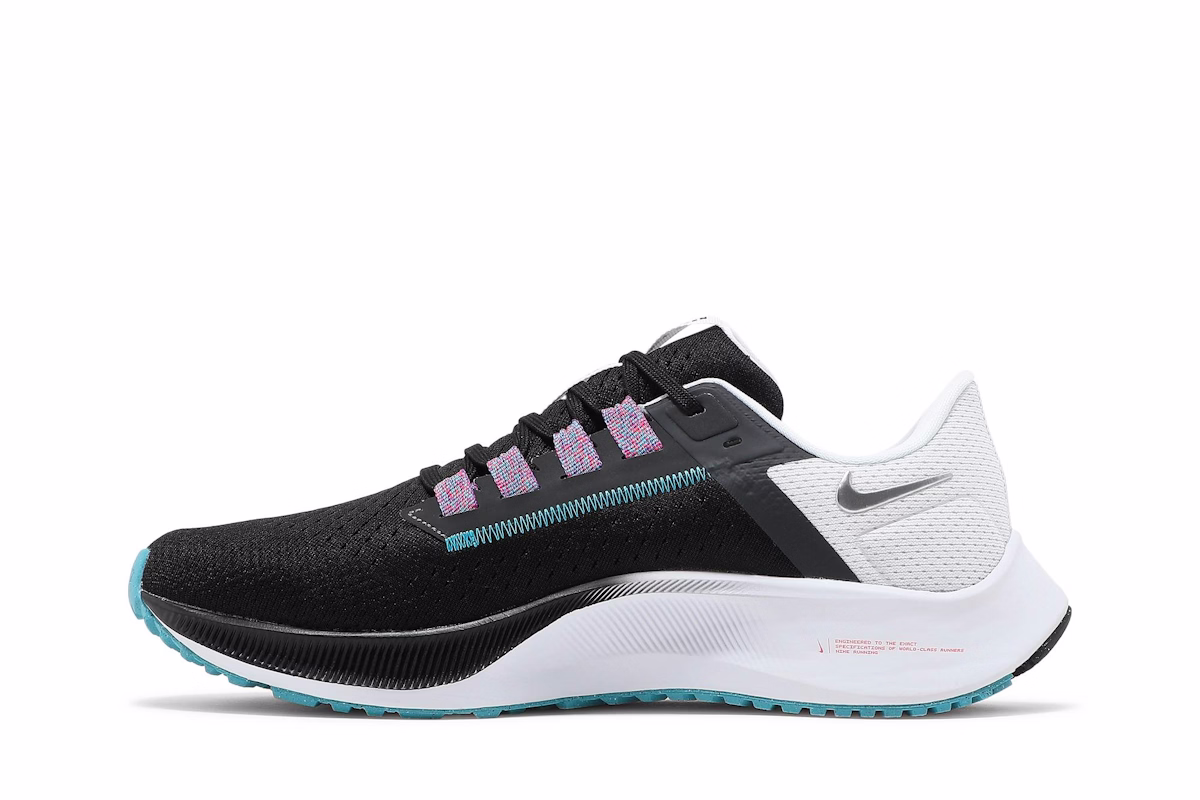 Nike Air Zoom Pegasus 38 'Black Metallic Silver' CW7356-003