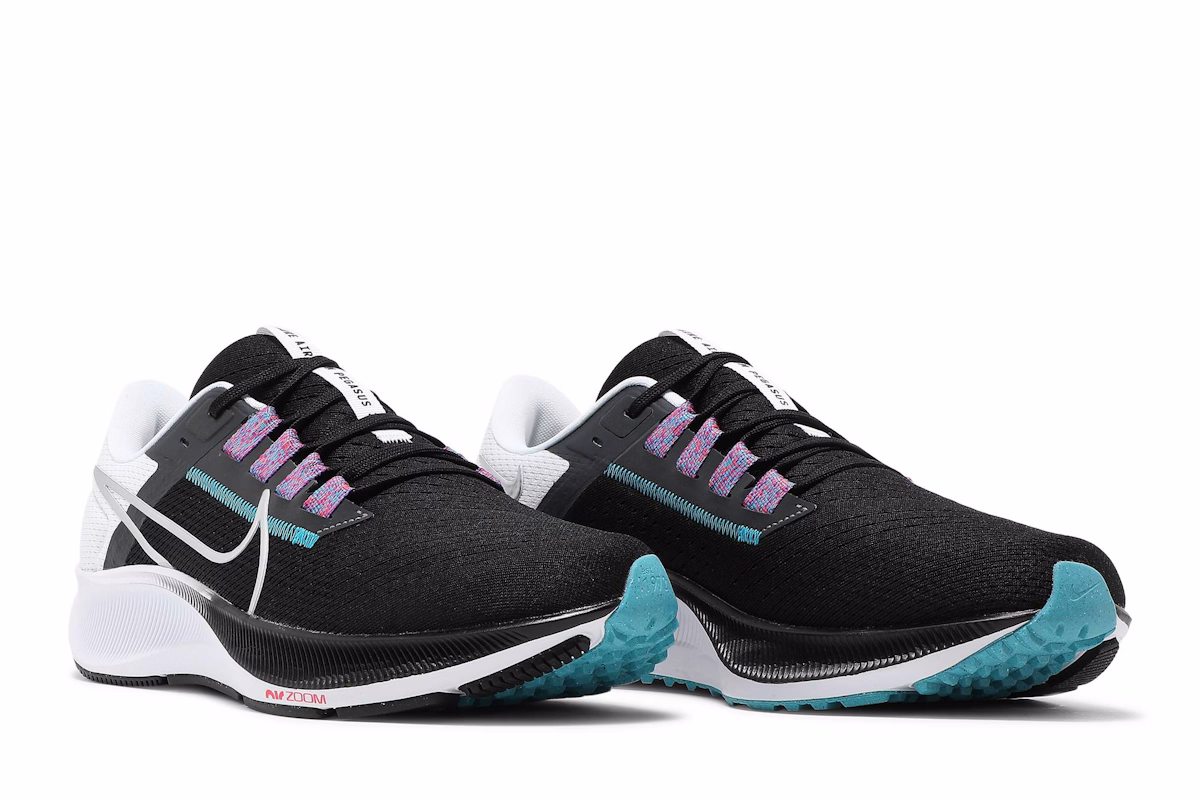 Nike Air Zoom Pegasus 38 'Black Metallic Silver' CW7356-003