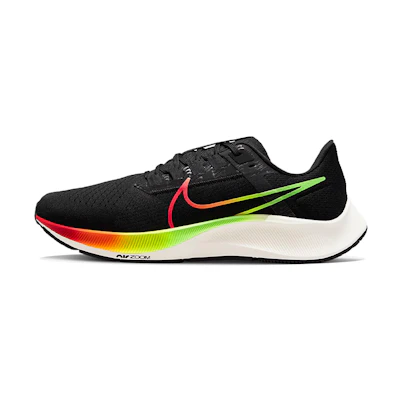 Nike Air Zoom Pegasus 38 'Black Orange Volt'