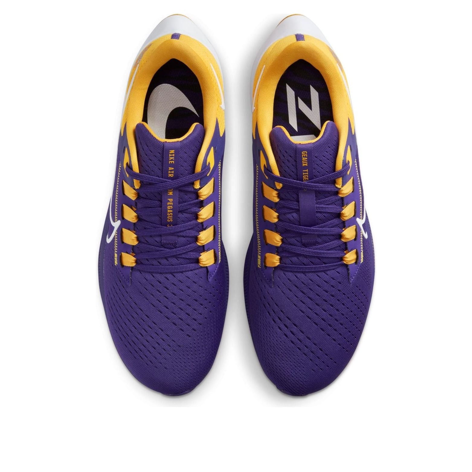 Shop Nike Air Zoom Pegasus 38 'LSU' Sepatu Lari Pria Terbaru DJ0831-500