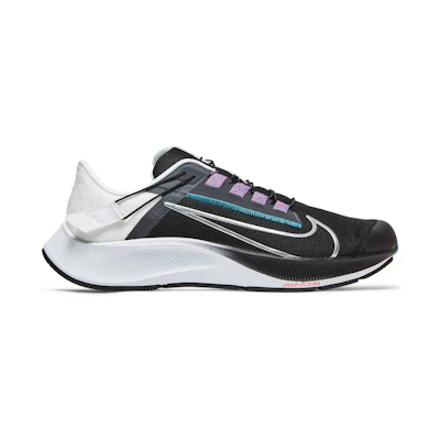 Nike Air Zoom Pegasus 38 FlyEase 'Black Metallic Silver'
