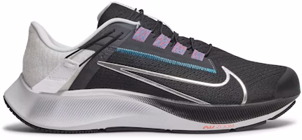 Nike Air Zoom Pegasus 38 FlyEase Extra Wide 'Black Metallic Silver' DA6678-002 Nike Air Zoom Pegasus 38 FlyEase Extra Wide 'Black Metallic Silver' DA6678-002