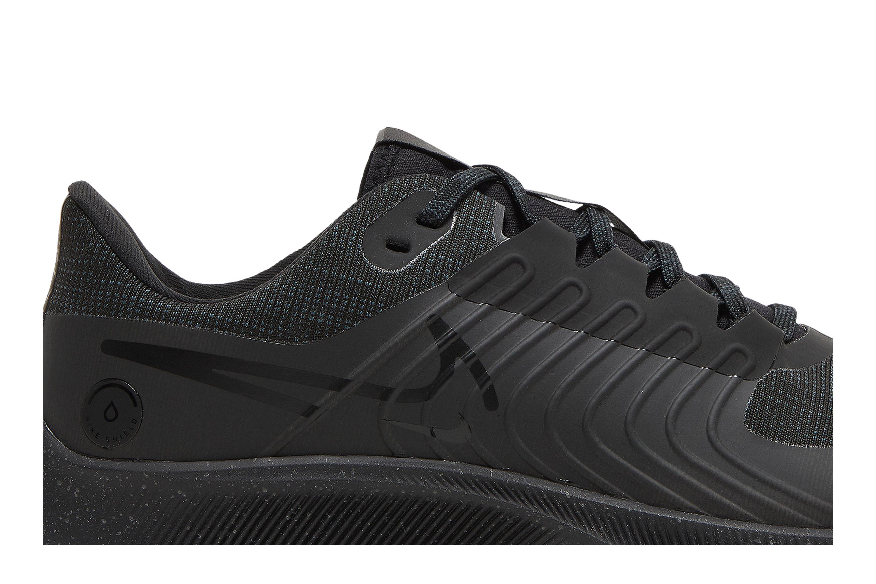 Order Nike Air Zoom Pegasus 38 Shield 'Triple Black' Lelaki Hitam DC4073-002