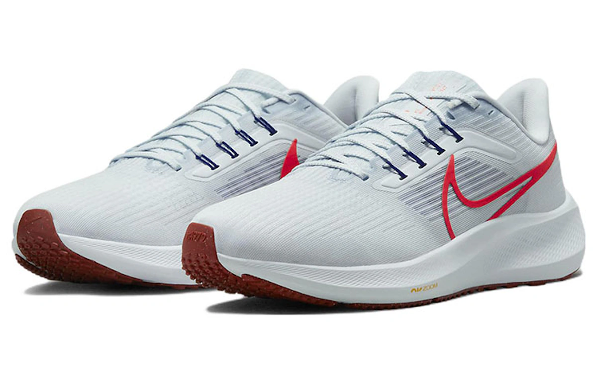 Nike Air Zoom Pegasus 39 'Grey Bright Crimson' DH4071-007