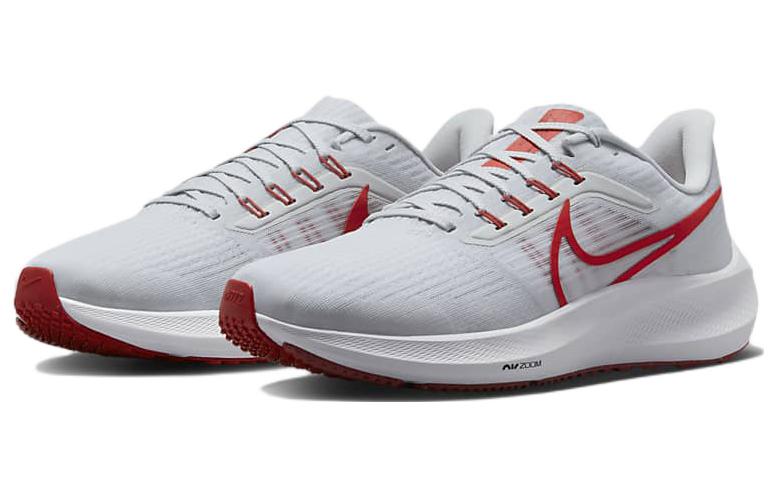 Shop Nike Air Zoom Pegasus 39 減震防滑耐磨 低筒 跑步鞋 灰紅