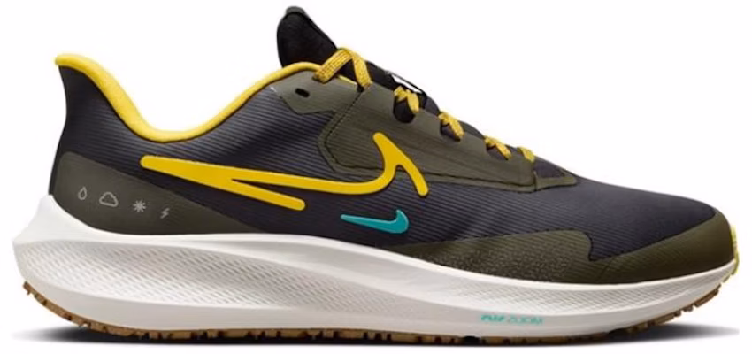 耐克 Air Zoom Pegasus 39 Shield '黑色亮硫磺' FV8107-070 Order 耐克 Air Zoom Pegasus 39 Shield '黑色亮硫磺' FV8107-070