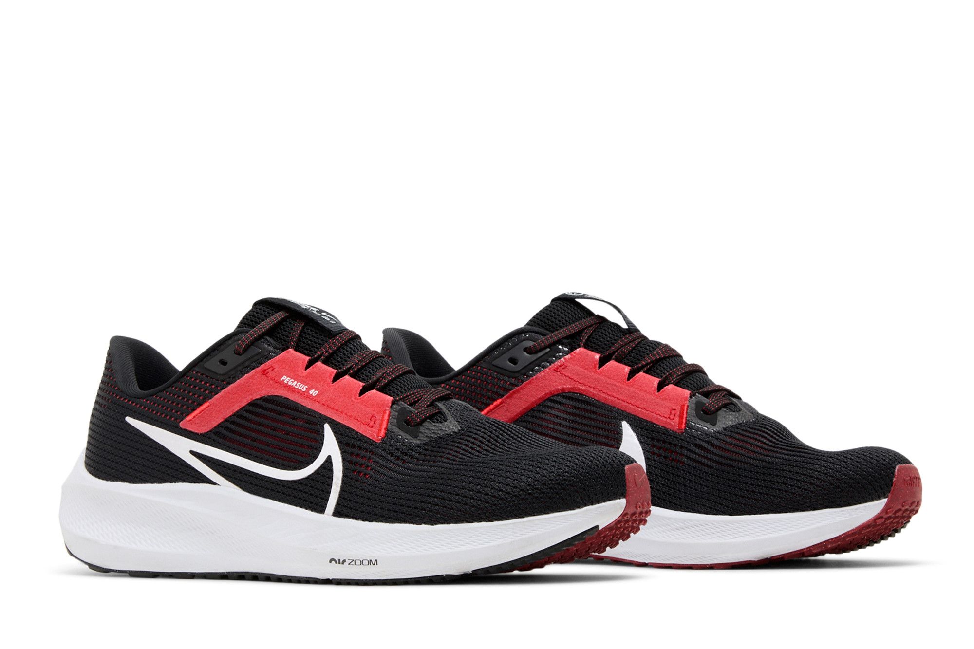 Cheap Nike Air Zoom Pegasus 40 'Black Light Crimson' DV3853-003