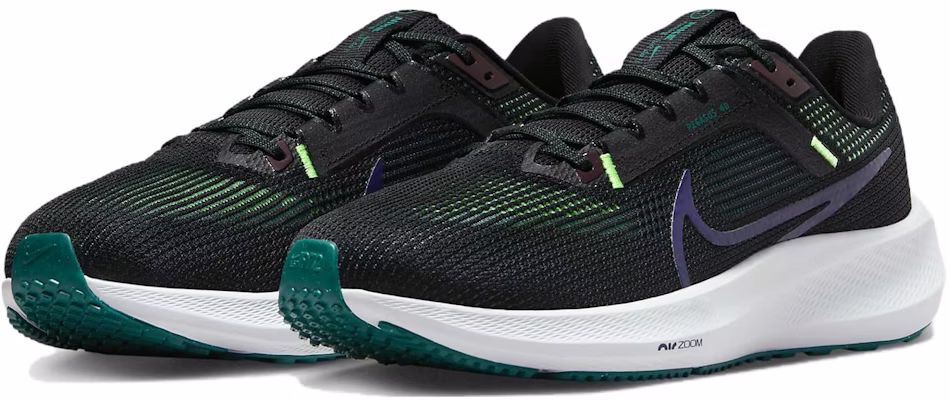 Nike Air Zoom Pegasus 40 'Black Purple Ink' DV3853-005 Lookbook Nike Air Zoom Pegasus 40 'Black Purple Ink' DV3853-005