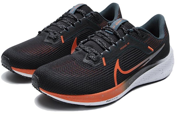 Nike Air Zoom Pegasus 40 'Negro Naranja Seguridad' FQ8723-010 Lookbook Nike Air Zoom Pegasus 40 'Negro Naranja Seguridad' FQ8723-010