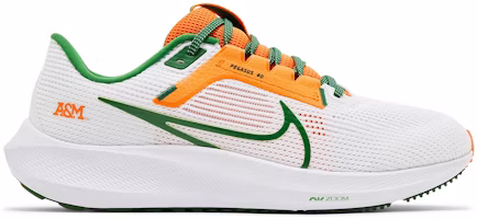 Nike Air Zoom Pegasus 40 'Florida A&M University' DZ5941-100 Nike Air Zoom Pegasus 40 'Florida A&M University' DZ5941-100