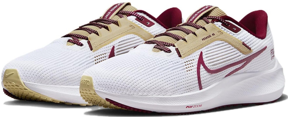 耐吉 Air Zoom Pegasus 40 '佛羅里達州立大學' DZ5943-100 Lookbook 耐吉 Air Zoom Pegasus 40 '佛羅里達州立大學' DZ5943-100