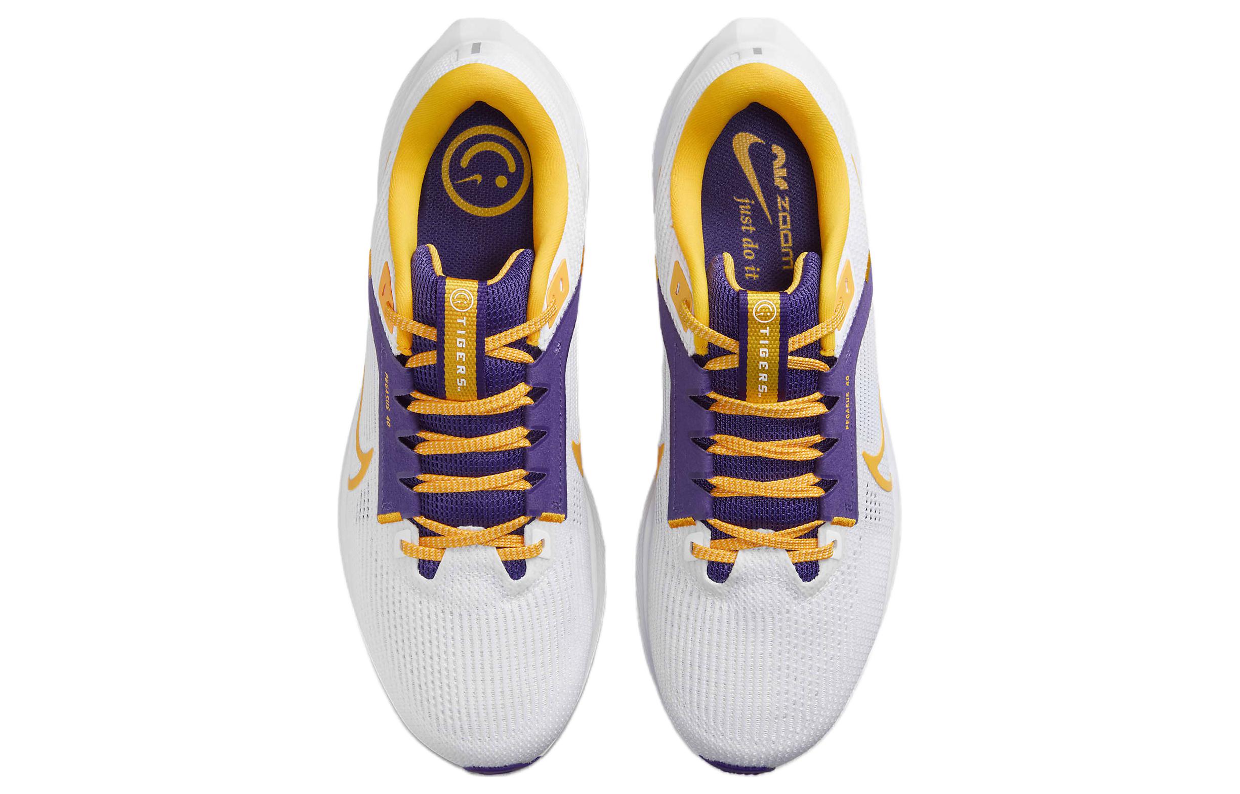 Lookbook 耐克Air Zoom Pegasus 40 '路易斯安那州立大学' DZ5959-100