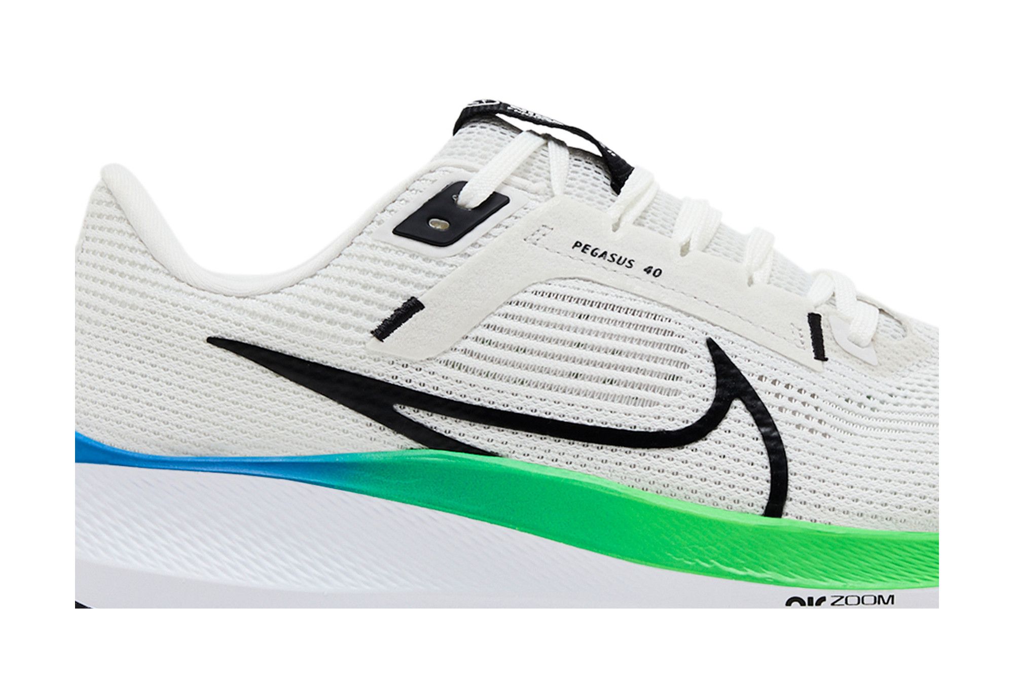 Order Nike Air Zoom Pegasus 40 'Platinum Tint Green Strike' Sepatu Lari Pria DV3853-006