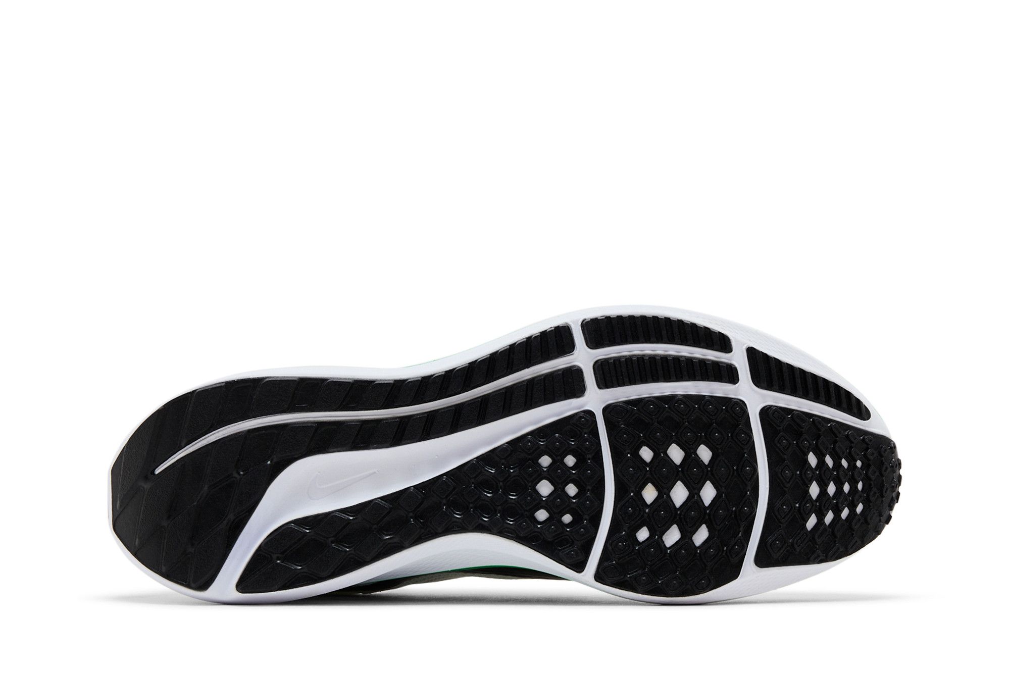 Shop Nike Air Zoom Pegasus 40 'Platinum Tint Green Strike' Sepatu Lari Pria DV3853-006