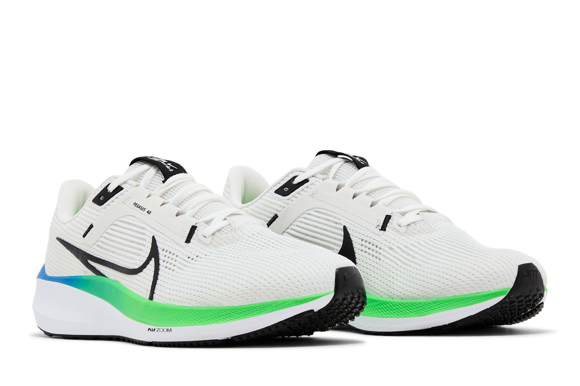 Cheap Nike Air Zoom Pegasus 40 'Platinum Tint Green Strike' Sepatu Lari Pria DV3853-006