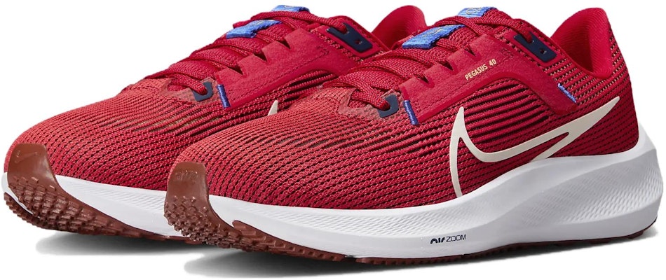 Nike Air Zoom Pegasus 40 'Rojo Universitario y Cristal de Mar' DV3853-600 Lookbook Nike Air Zoom Pegasus 40 'Rojo Universitario y Cristal de Mar' DV3853-600