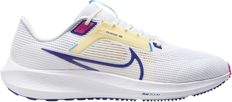 Nike Air Zoom Pegasus 40 'White Deep Royal Blue' DV3853-105 Nike Air Zoom Pegasus 40 'White Deep Royal Blue' DV3853-105