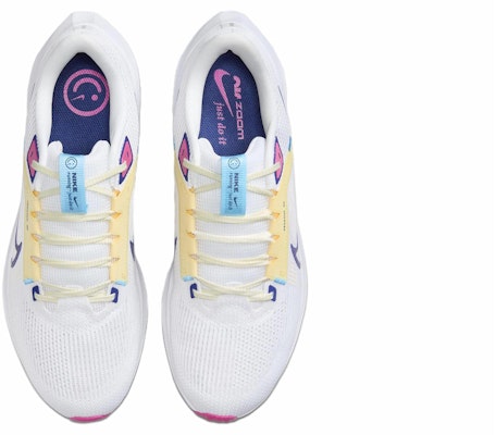 Nike Air Zoom Pegasus 40 'Putih Biru Diraja' DV3853-105 Shop Nike Air Zoom Pegasus 40 'Putih Biru Diraja' DV3853-105