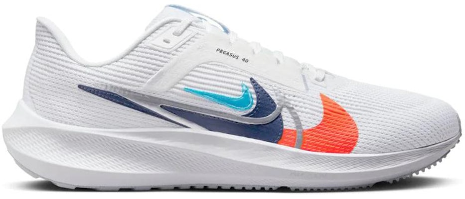 Nike Air Zoom Pegasus 40 Premium 'Cuádruple Swoosh - Blanco Multicolor' FB7179-100 Shop Nike Air Zoom Pegasus 40 Premium 'Cuádruple Swoosh - Blanco Multicolor' FB7179-100