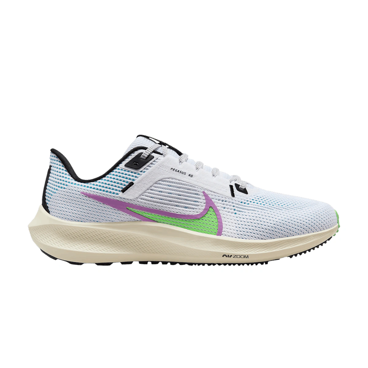Nike Air Zoom Pegasus 40 SE 'White Multi-Color Mismatch' FJ1051-100