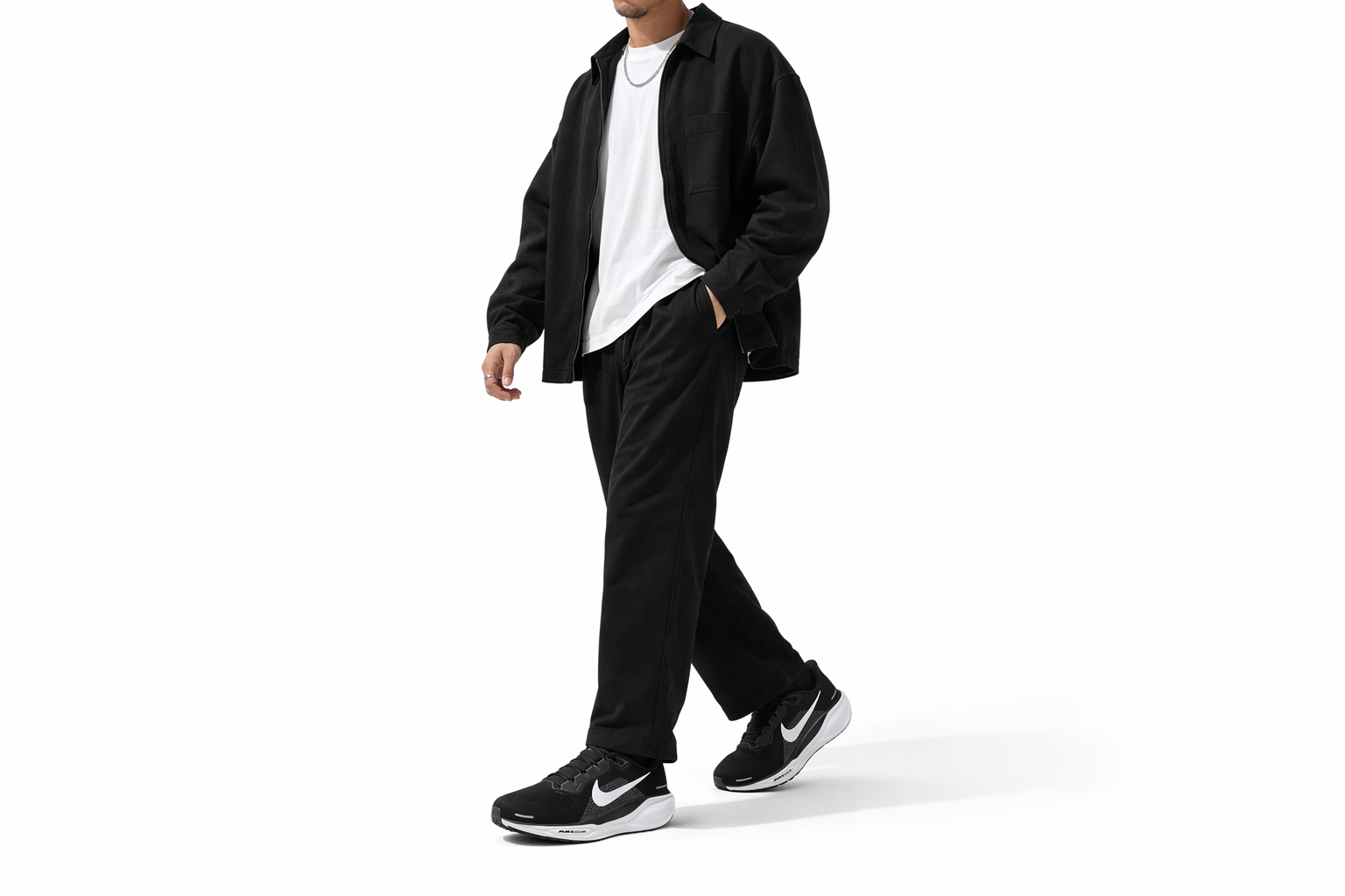 Order 耐克 Air Zoom Pegasus 41 特宽款 '黑白' FN4932-002