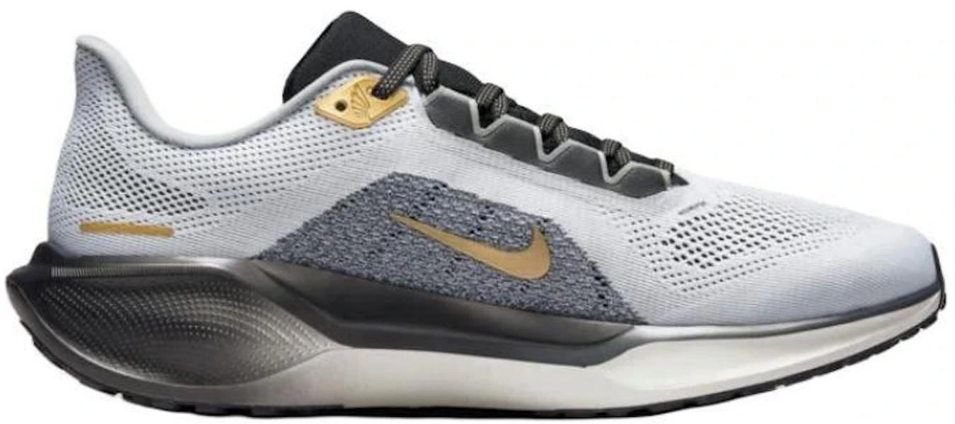 耐克 Air Zoom Pegasus 41 高级款'白色黑色金属金' HQ2938-100 Lookbook 耐克 Air Zoom Pegasus 41 高级款'白色黑色金属金' HQ2938-100