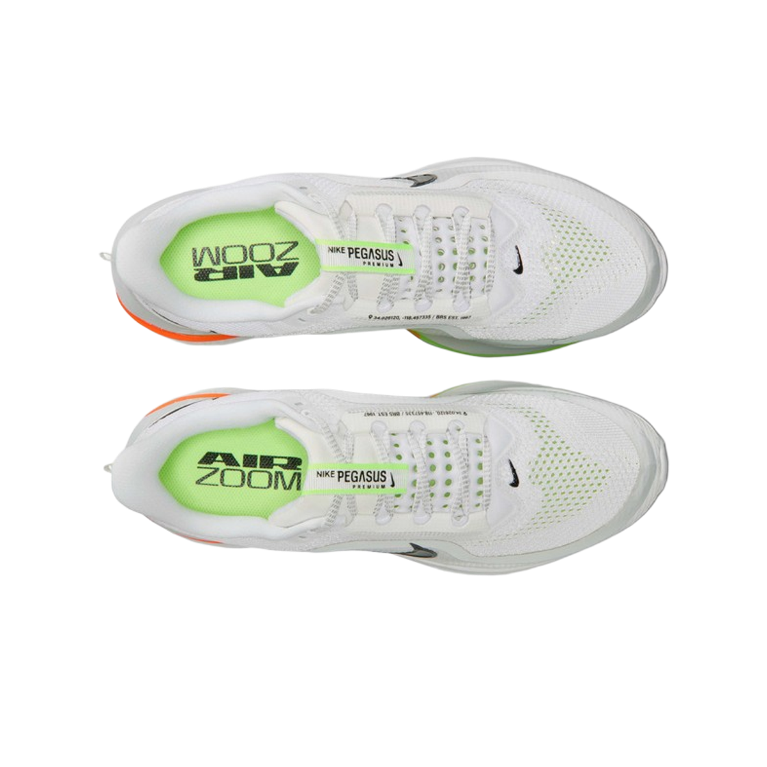 Order Nike Air Zoom Pegasus 高級款 白螢光黃黑 HQ2592-105