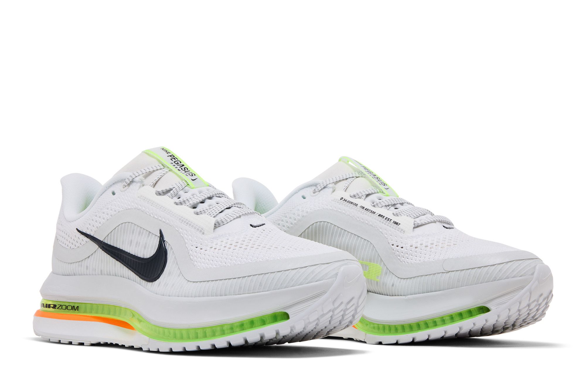 Cheap Nike Air Zoom Pegasus Premium Putih Volt Hitam HQ2592-105