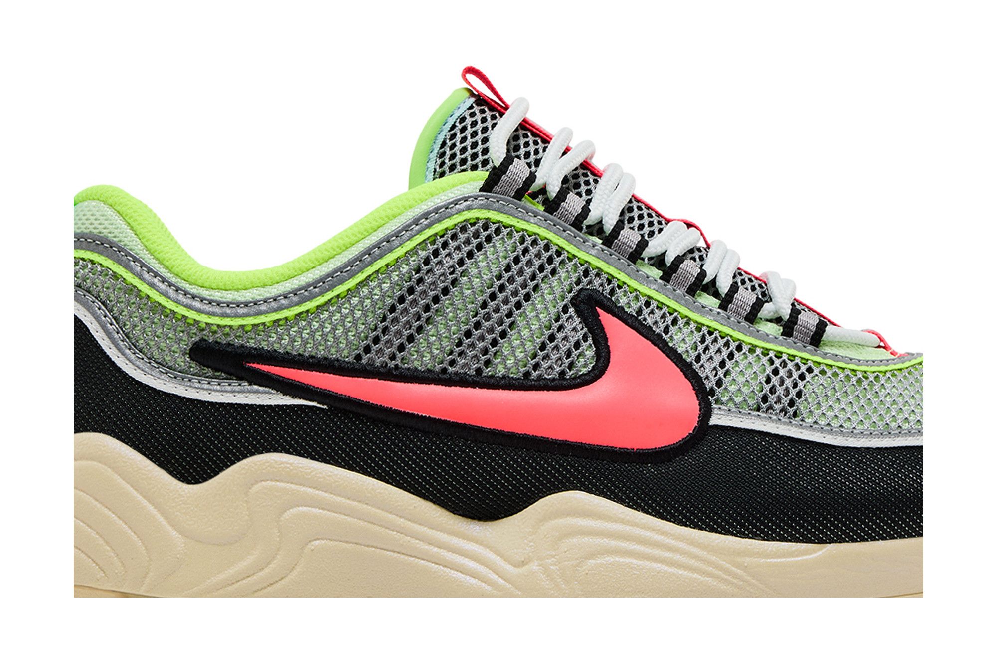 Lookbook 耐克Air Zoom Spiridon '浅绿荧光热力红' II1237-701