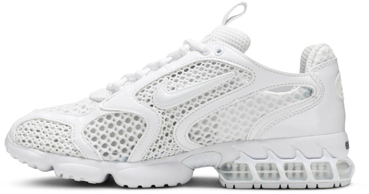 Nike Air Zoom Spiridon Cage 2 'Triple White' CJ1288-100 Lookbook Nike Air Zoom Spiridon Cage 2 'Triple White' CJ1288-100