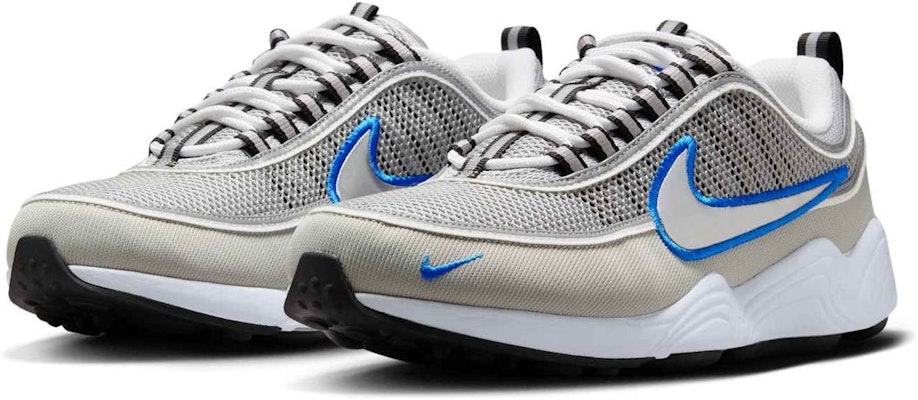 Nike Air Zoom Spiridon SP 2025 'Perak Biru Metalik' HF9117-003 Lookbook Nike Air Zoom Spiridon SP 2025 'Perak Biru Metalik' HF9117-003