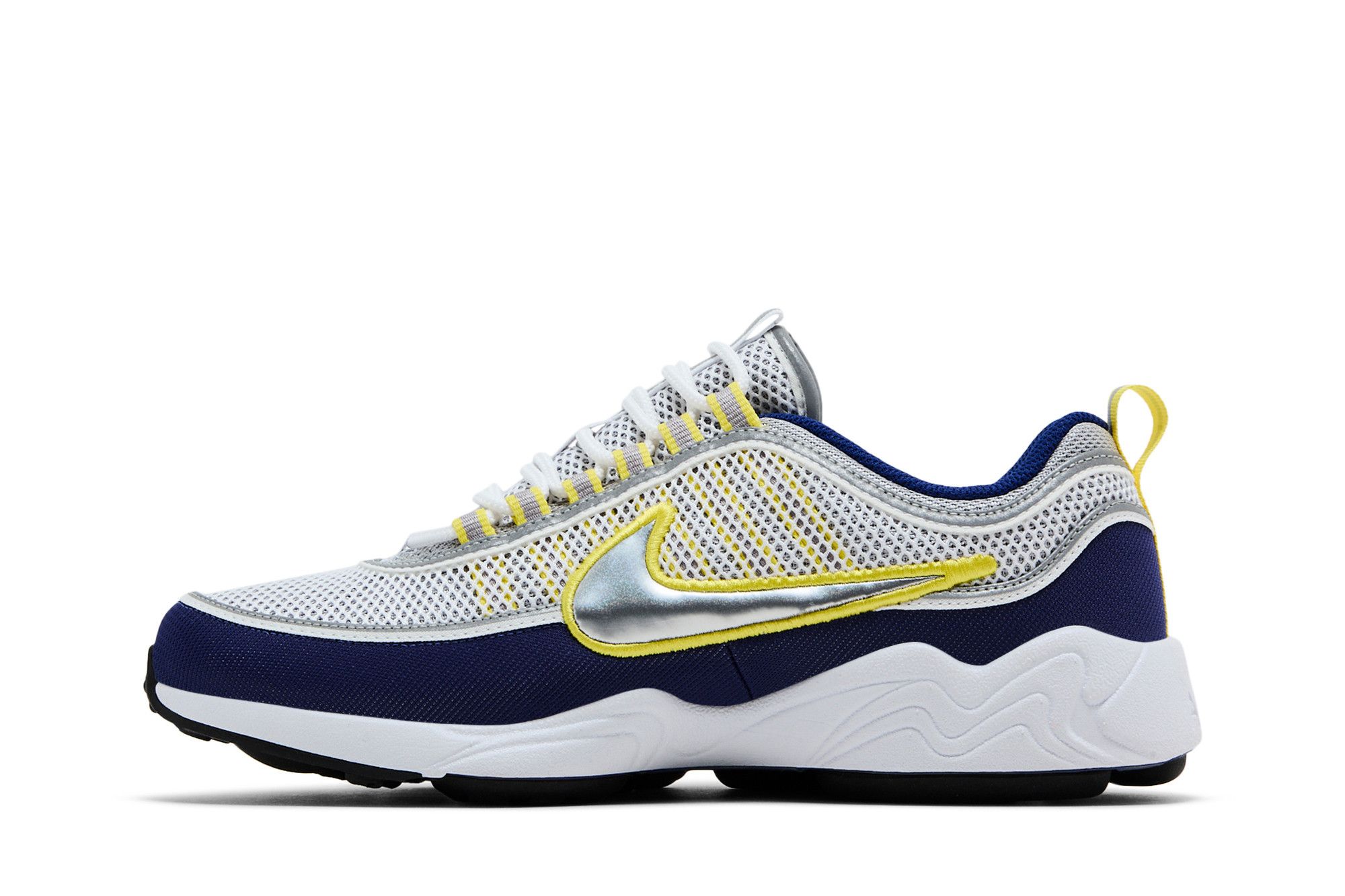Lookbook Nike Air Zoom Spiridon SP ''Deep Royal Yellow Strike'' (2025) Lelaki/Wanita. HF9117-101