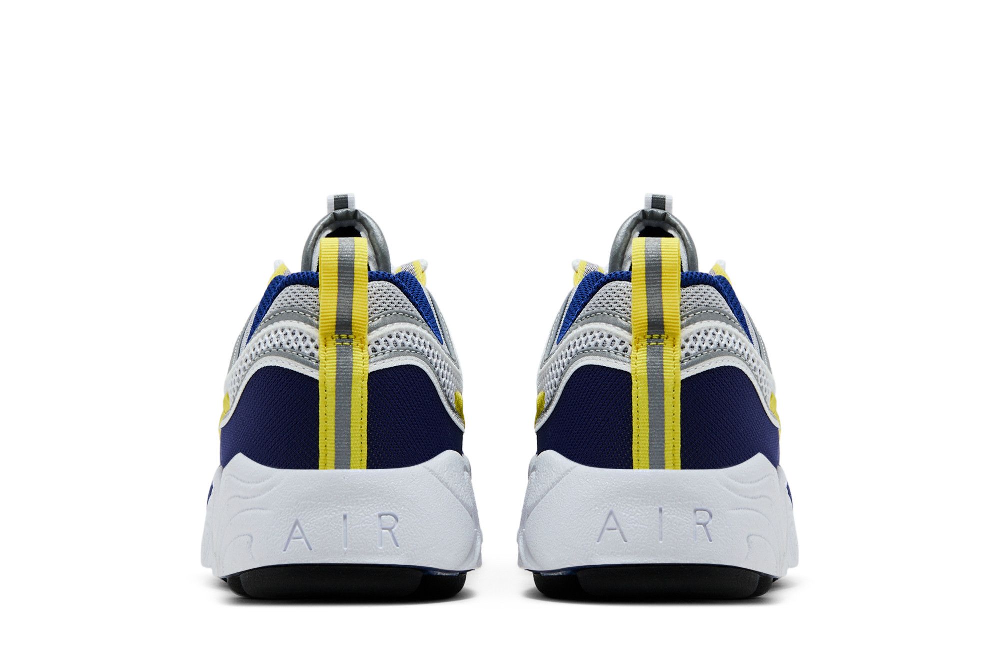 Details for Nike Air Zoom Spiridon SP ''Deep Royal Yellow Strike'' (2025) Lelaki/Wanita. HF9117-101