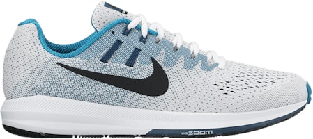 Nike Air Zoom Structure 20 'White Blueberry' 849576-101 Nike Air Zoom Structure 20 'White Blueberry' 849576-101