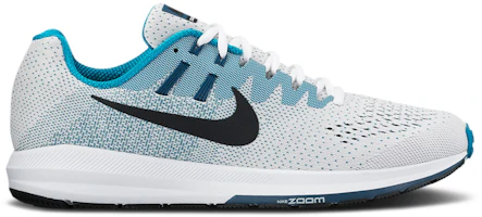 Nike Air Zoom Structure 20 'White Blueberry' 849576-101 Nike Air Zoom Structure 20 'White Blueberry' 849576-101