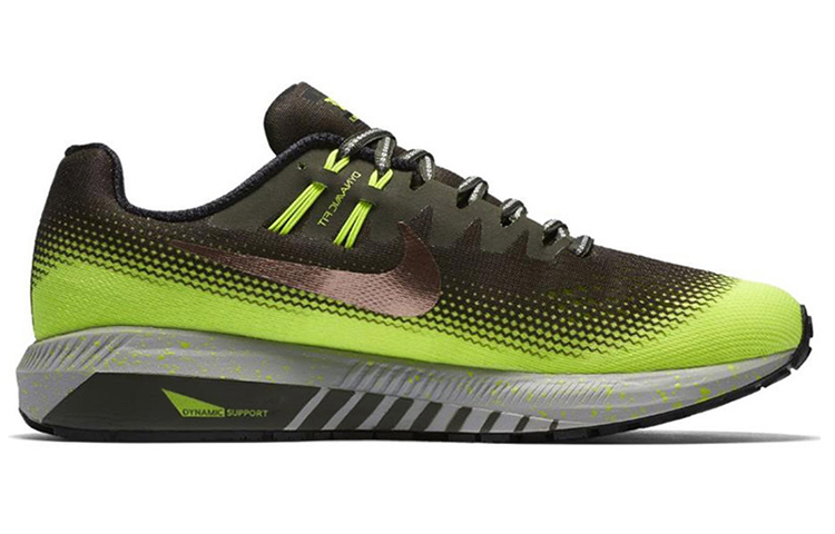 Order 耐克Air Zoom Structure 20 Shield 'Cargo Khaki Volt' 运动鞋 849581-300