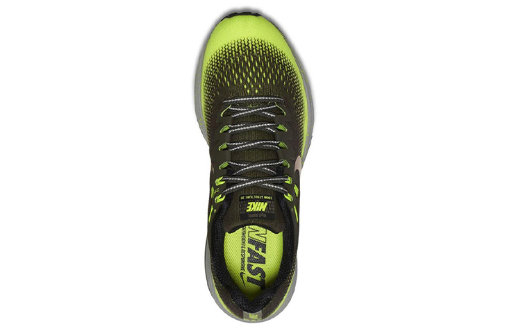 Lookbook 耐克Air Zoom Structure 20 Shield 'Cargo Khaki Volt' 运动鞋 849581-300