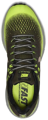 耐克Air Zoom Structure 20 Shield 'Cargo Khaki Volt' 运动鞋 849581-300 Lookbook 耐克Air Zoom Structure 20 Shield 'Cargo Khaki Volt' 运动鞋 849581-300